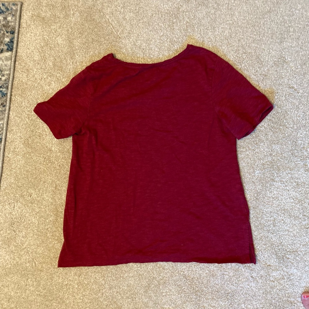 Chicos super comfy and popular slub tee. Like new. Size 1 petite / petite medium - Picture 4 of 8
